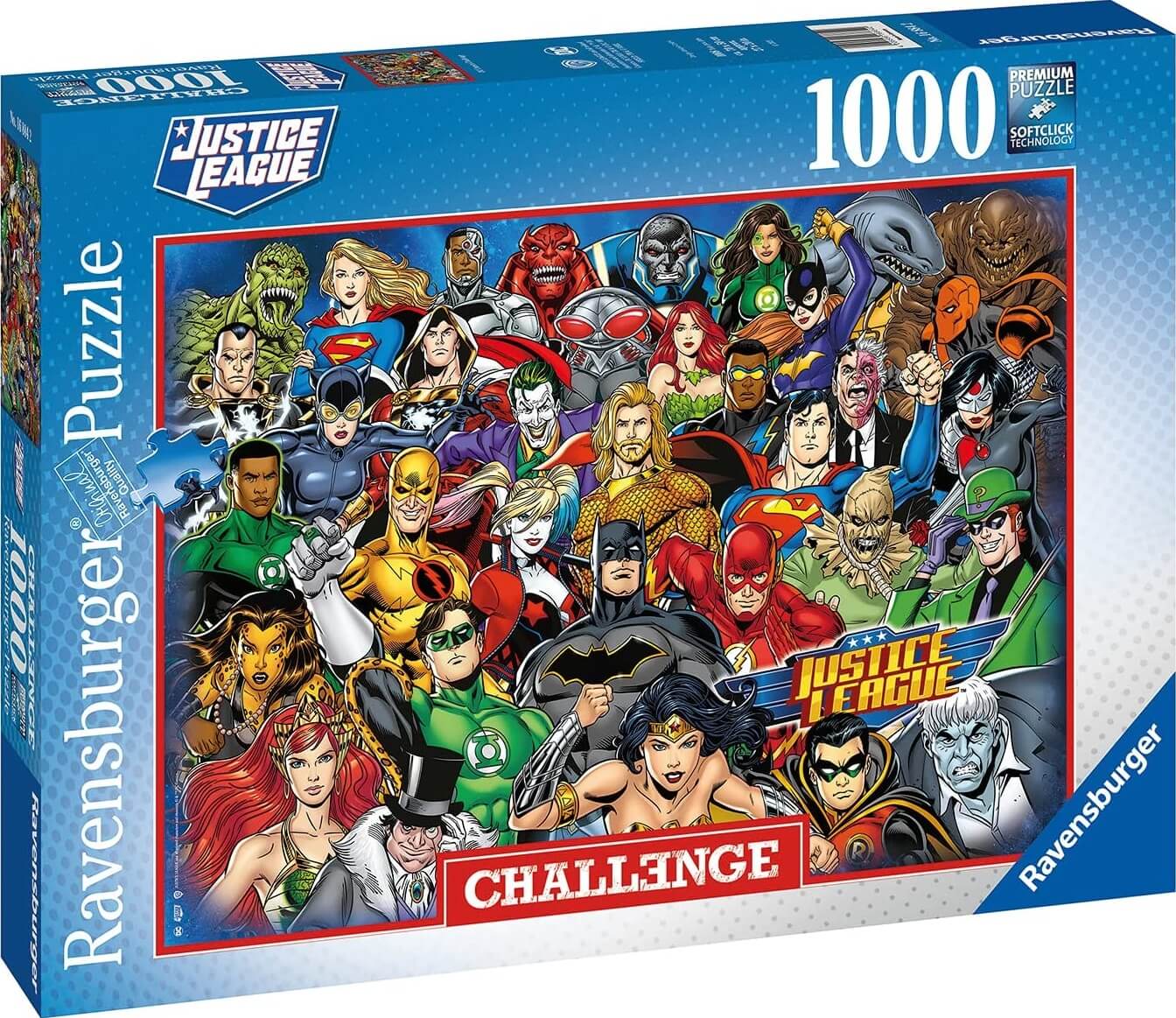 1000 DC Comics Justice League Challenge ( Ravensburger 16884 ) imagen a