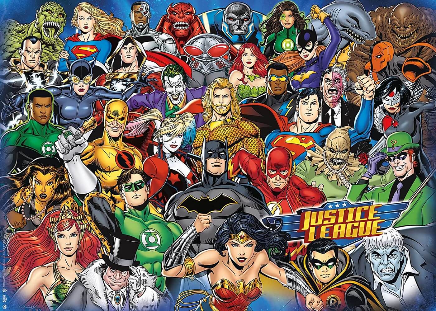 1000 DC Comics Justice League Challenge ( Ravensburger 16884 ) imagen b