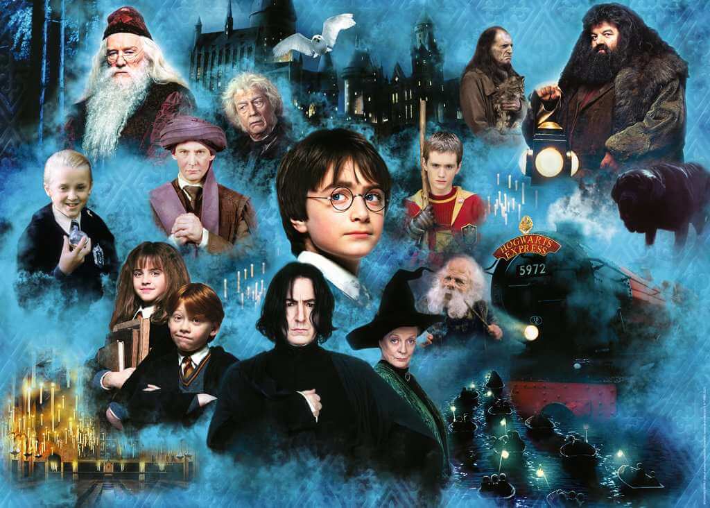 1000 El mundo mágico de Harry Potter ( Ravensburger 17128 ) imagen a
