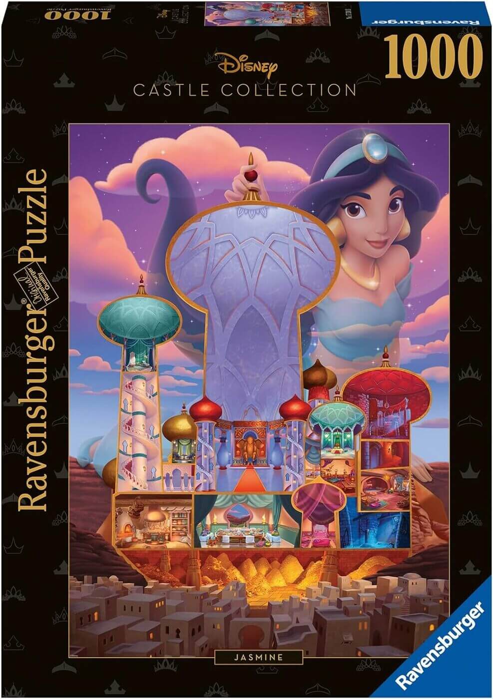 1000 Jasmine Disney Heroines Castle Collection ( Ravensburger 17330 ) imagen c