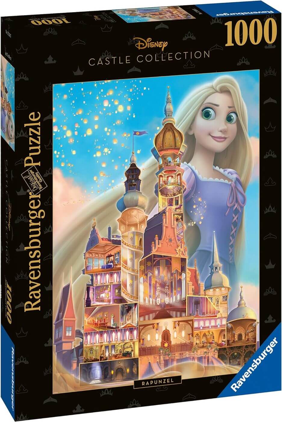 1000 Rapunzel Disney Heroines Castle Collection ( Ravensburger 17336 ) imagen a