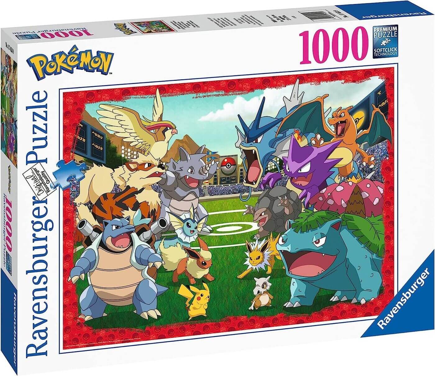1000 Pokemon ( Ravensburger 17453 ) imagen a