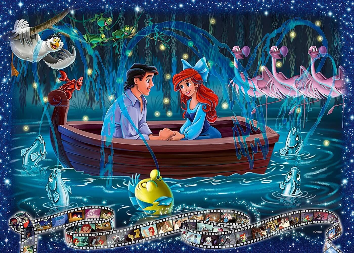 1000 La Sirenita 1989 Disney Collector Edition ( Ravensburger 19745 ) imagen a