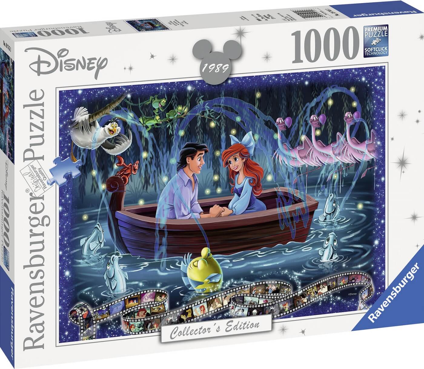 1000 La Sirenita 1989 Disney Collector Edition ( Ravensburger 19745 ) imagen b