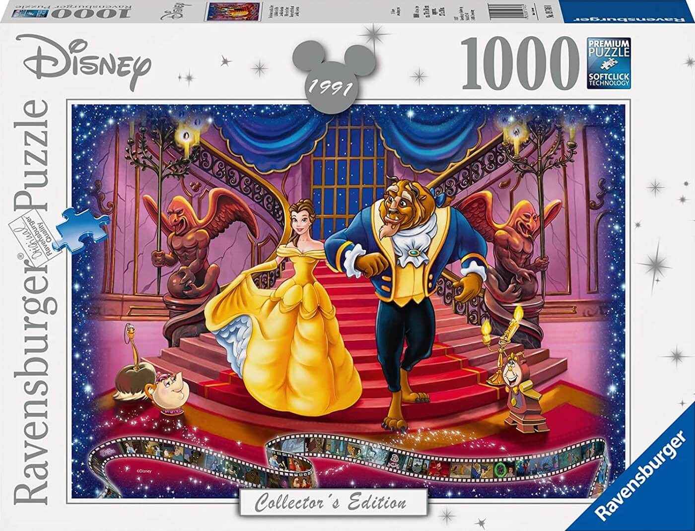 1000 Disney La Bella y la Bestia 1991
