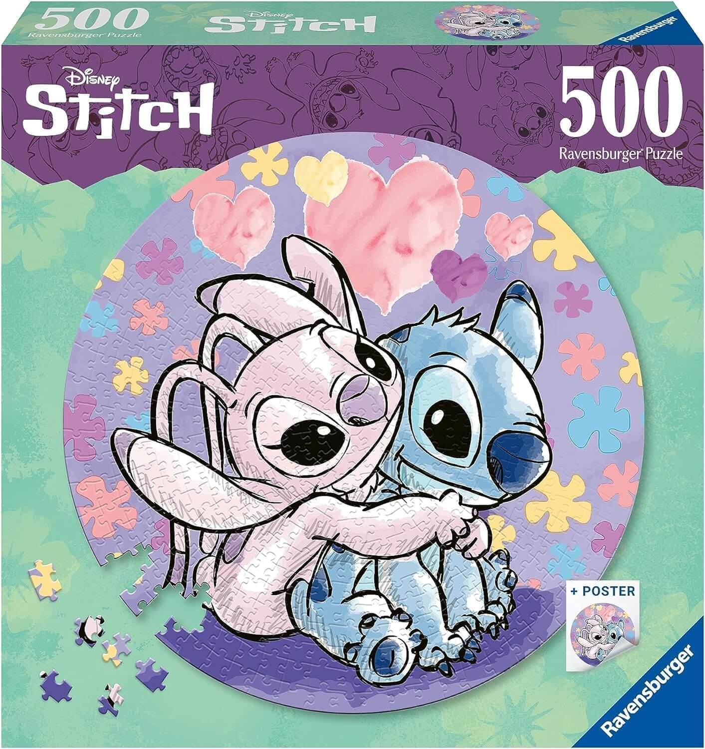 500 Disney Stitch Circular  ( Ravensburger 17581 ) imagen b