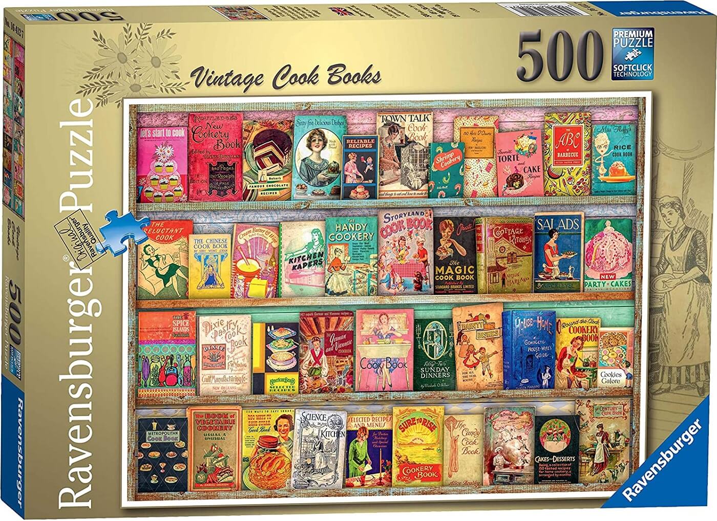 500 Libros de cocina vintage 
