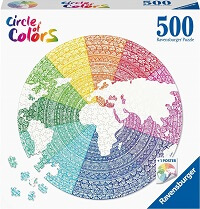 500 Mandala Circle of Colors