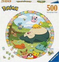 500 Pokemon Flor Circular
