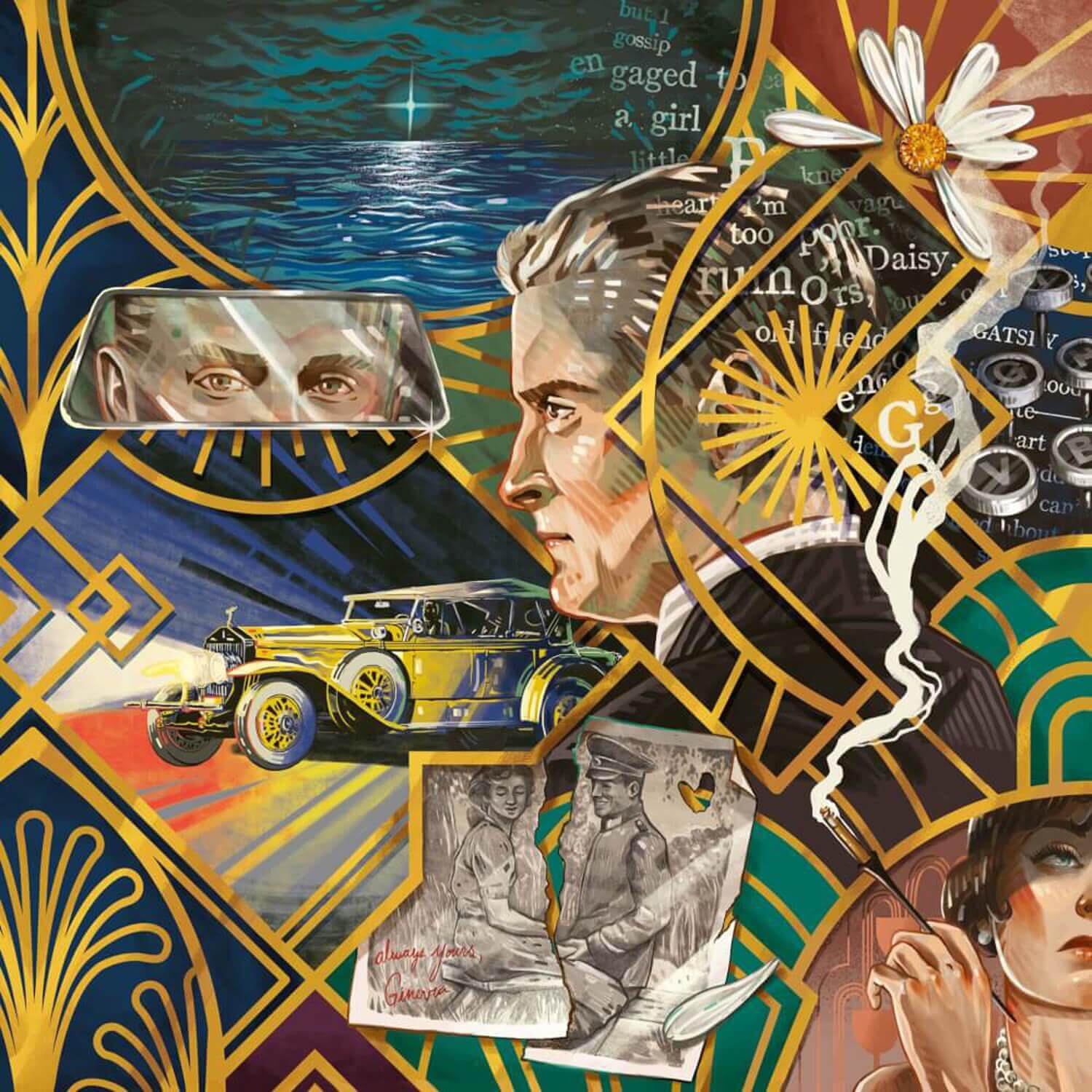750 The Great Gatsby Art and Soul ( Ravensburger 12000996 ) imagen a