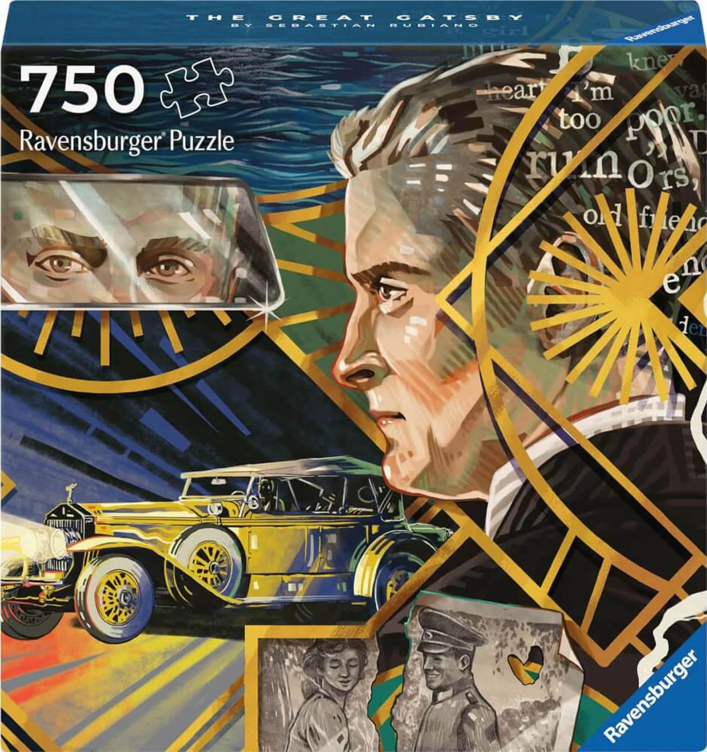 750 The Great Gatsby Art and Soul ( Ravensburger 12000996 ) imagen c
