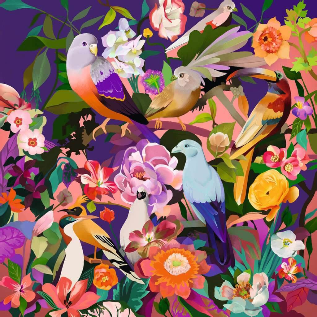 750 Bird Watching Art and Soul ( Ravensburger 12000998 ) imagen a