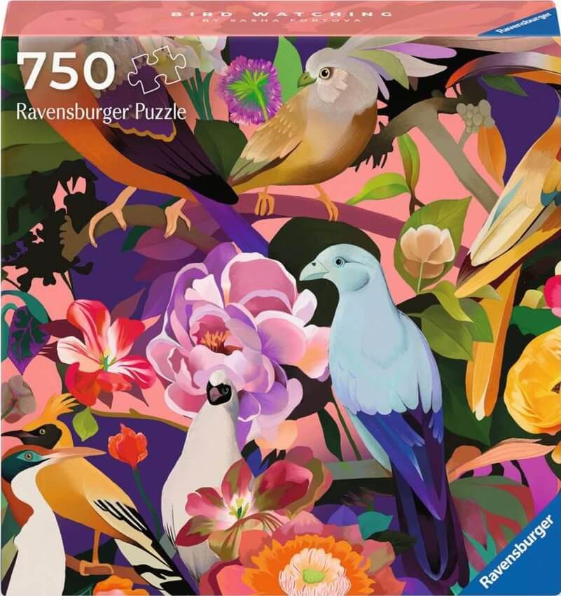 750 Bird Watching Art and Soul ( Ravensburger 12000998 ) imagen c
