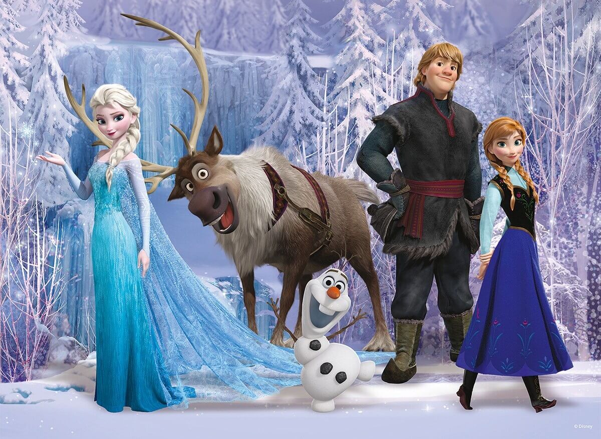 100 XXL Frozen La Reina de las Nieves ( Ravensburger 10516 ) imagen a