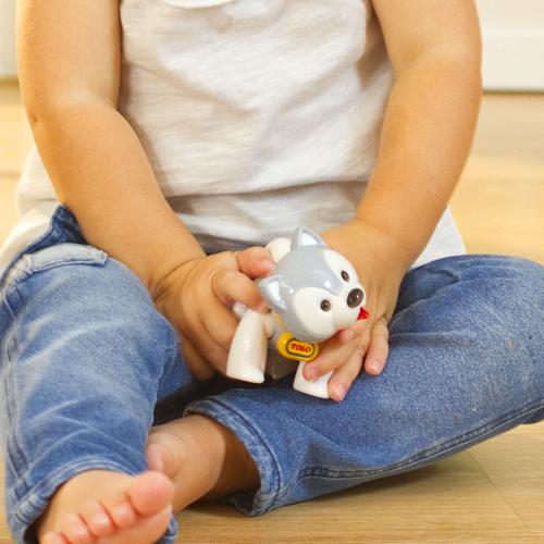 Perro Husky Gris ( Tolo 87419 ) imagen a