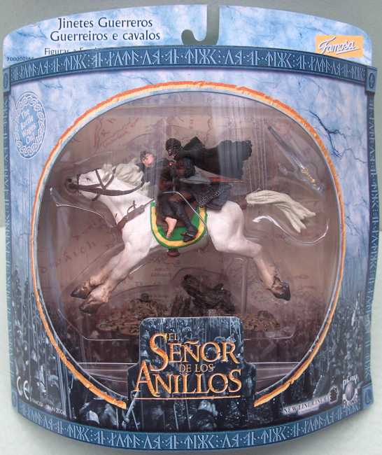 Eowyn y Merry a caballo