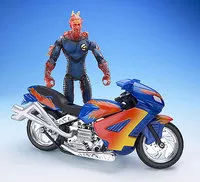 La Antorcha Humana y Moto de Fuego