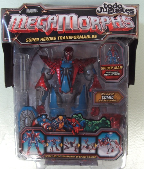 SpiderMan de MegaMorphs ( Toy Biz 3104B ) imagen c